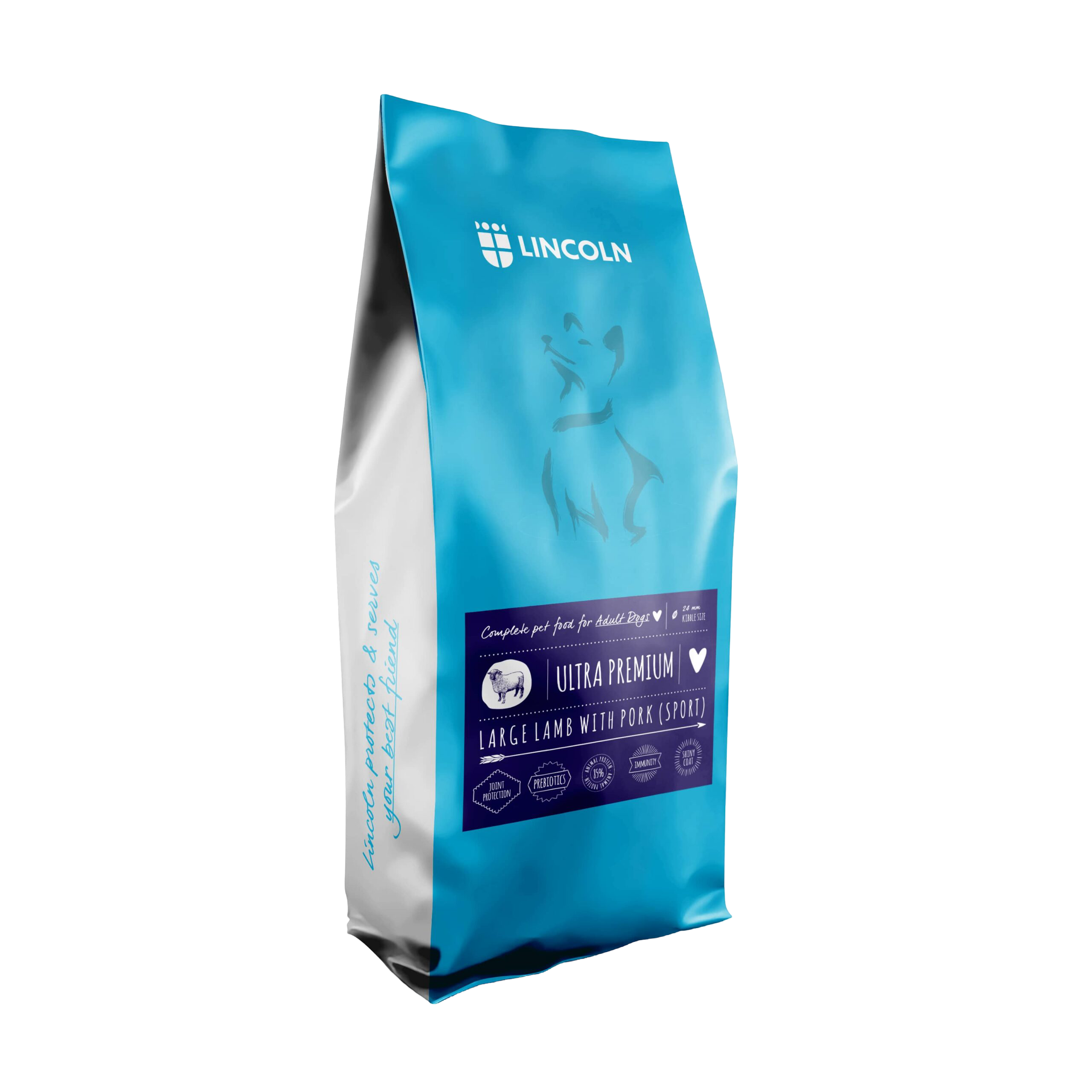 Lincoln Karma Sucha Duże Rasy Jagnięcina z Wieprzowiną - 12 kg