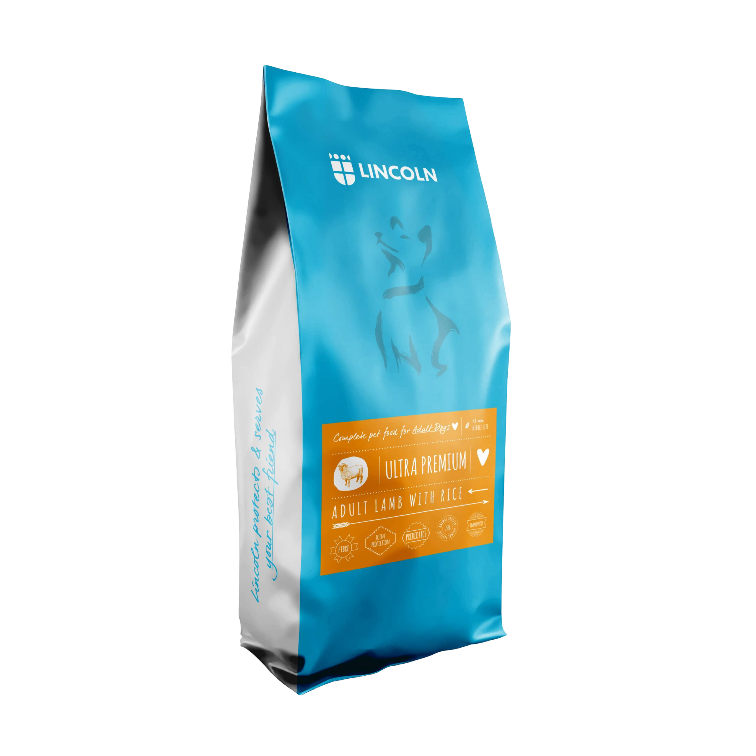 Lincoln Karma Sucha Średnie i Duże Rasy Jagnięcina z Ryżem - 12 kg