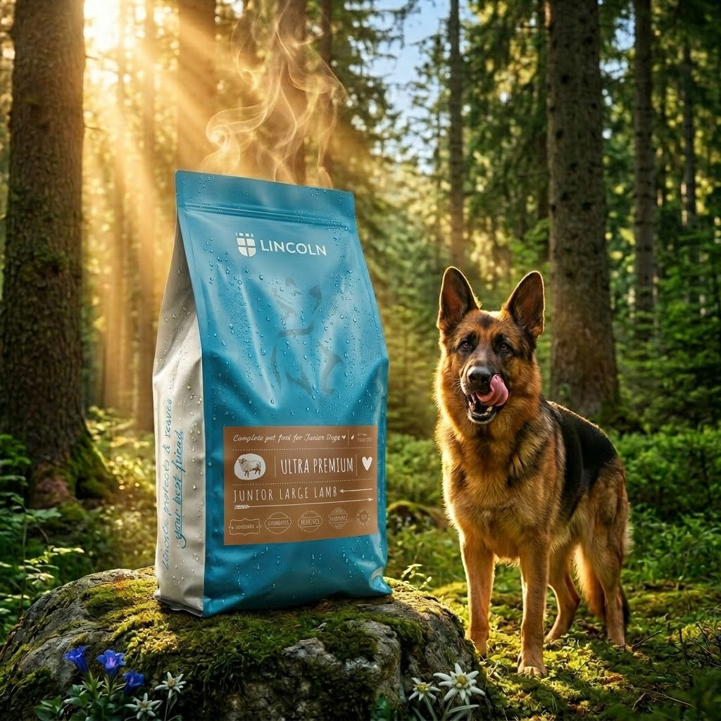 Lincoln Karma Sucha Dla Juniora Jagnięcina z Ryżem - 12 kg